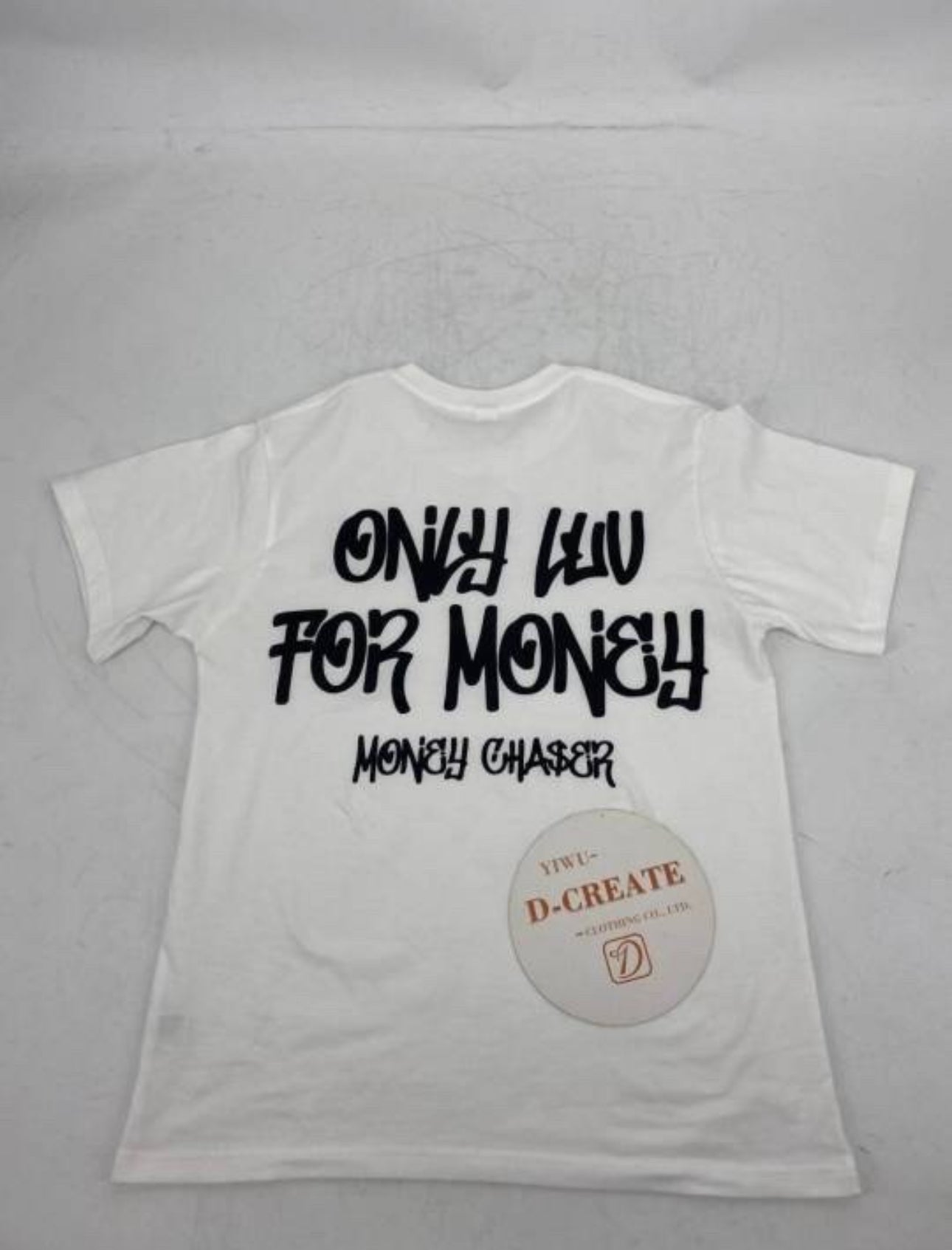 MONEY CHASER SMALL TEXT (white)