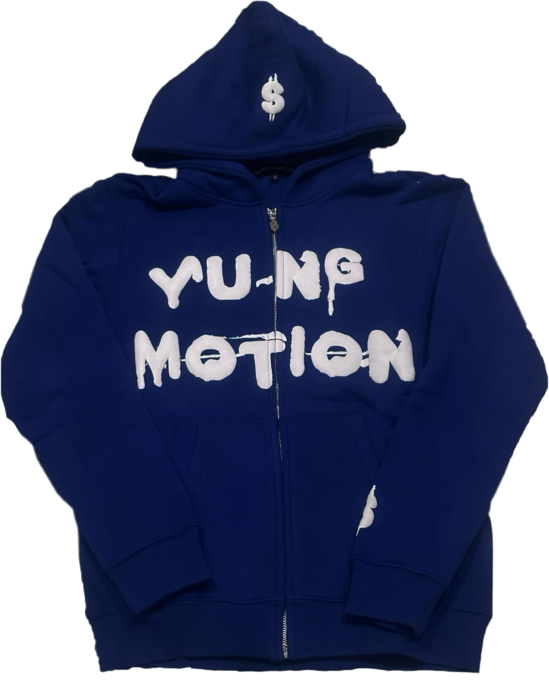 Dark Blue Hoodie (zip up) – moneychaser
