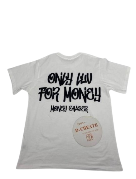 MONEY CHASER SMALL TEXT (white)