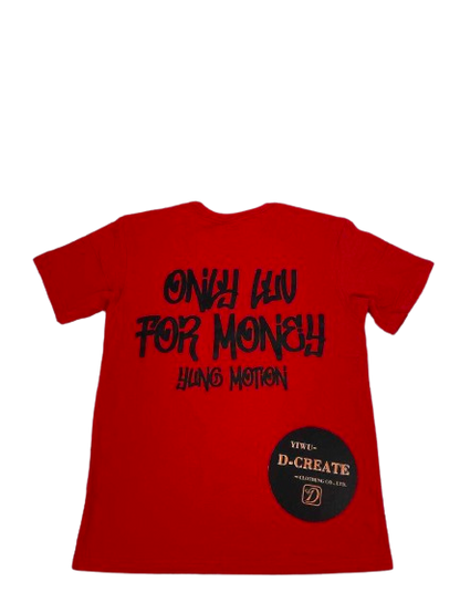 MONEY CHASER BIG FRONT TEXT (RED)