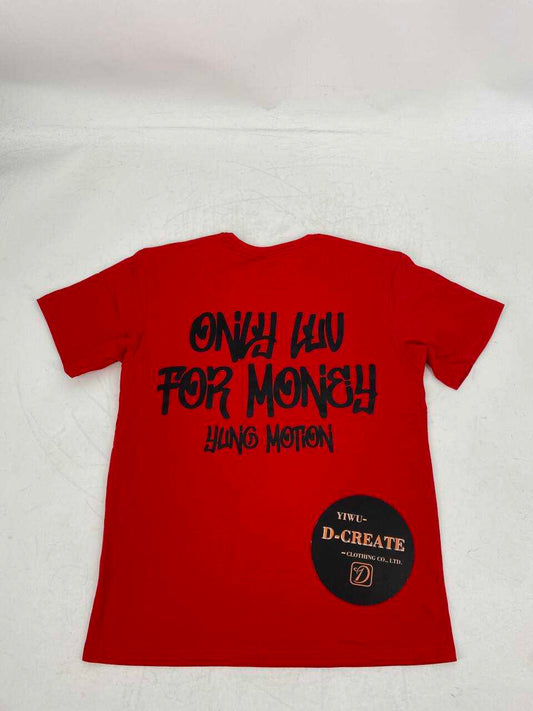 MONEY CHASER BIG FRONT TEXT (RED)