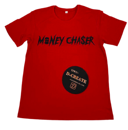 MONEY CHASER BIG FRONT TEXT (RED)