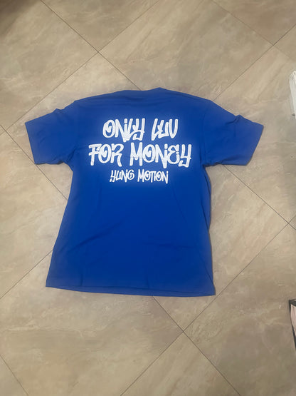 MONEY CHASER BIG TEXT (blue)