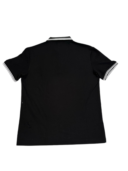 BLACK POLO MC LOGO