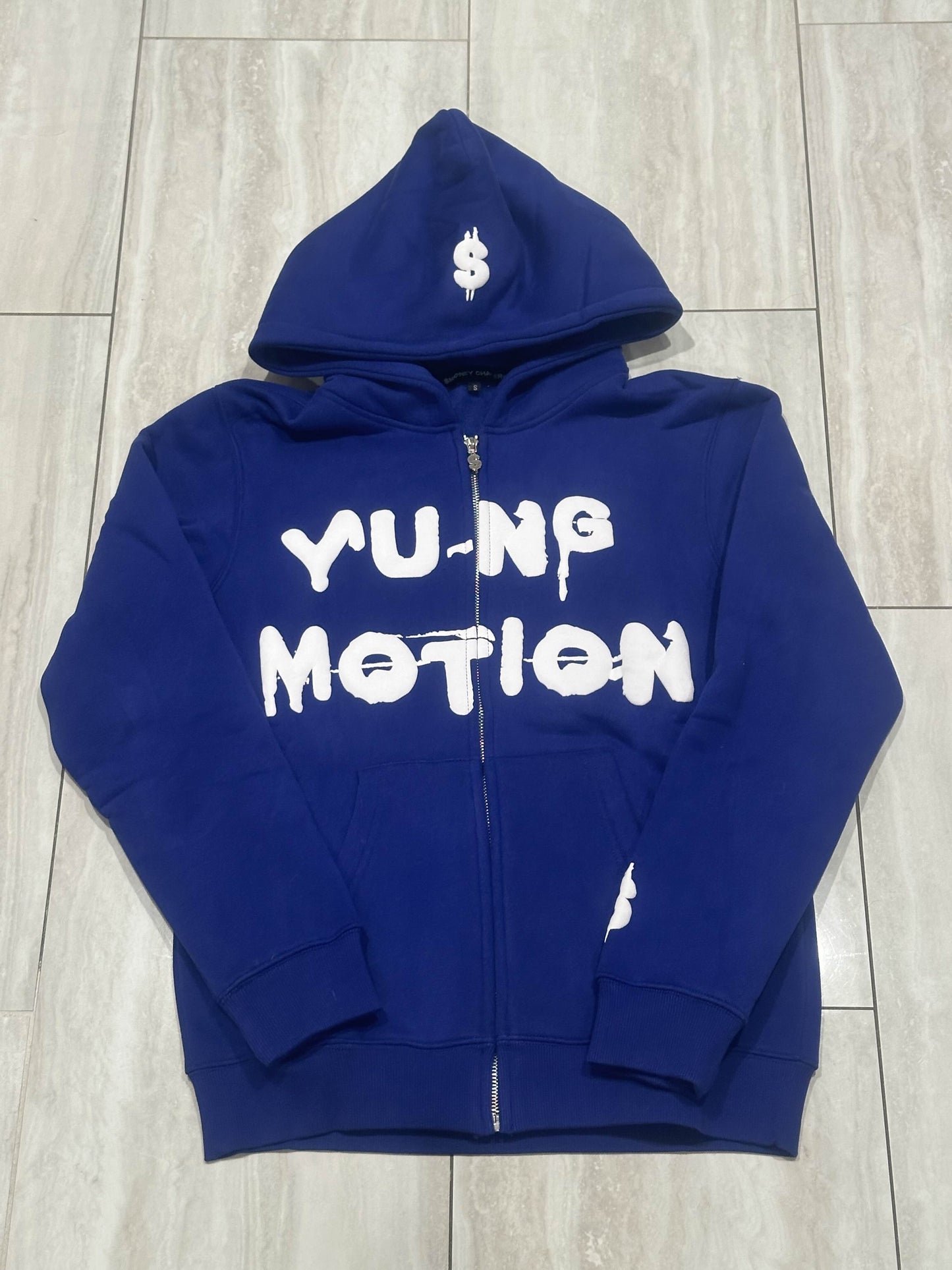 Dark Blue Hoodie (zip up)