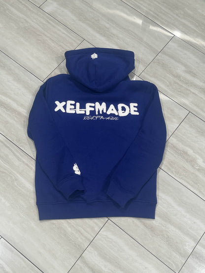 Dark Blue Hoodie (zip up)